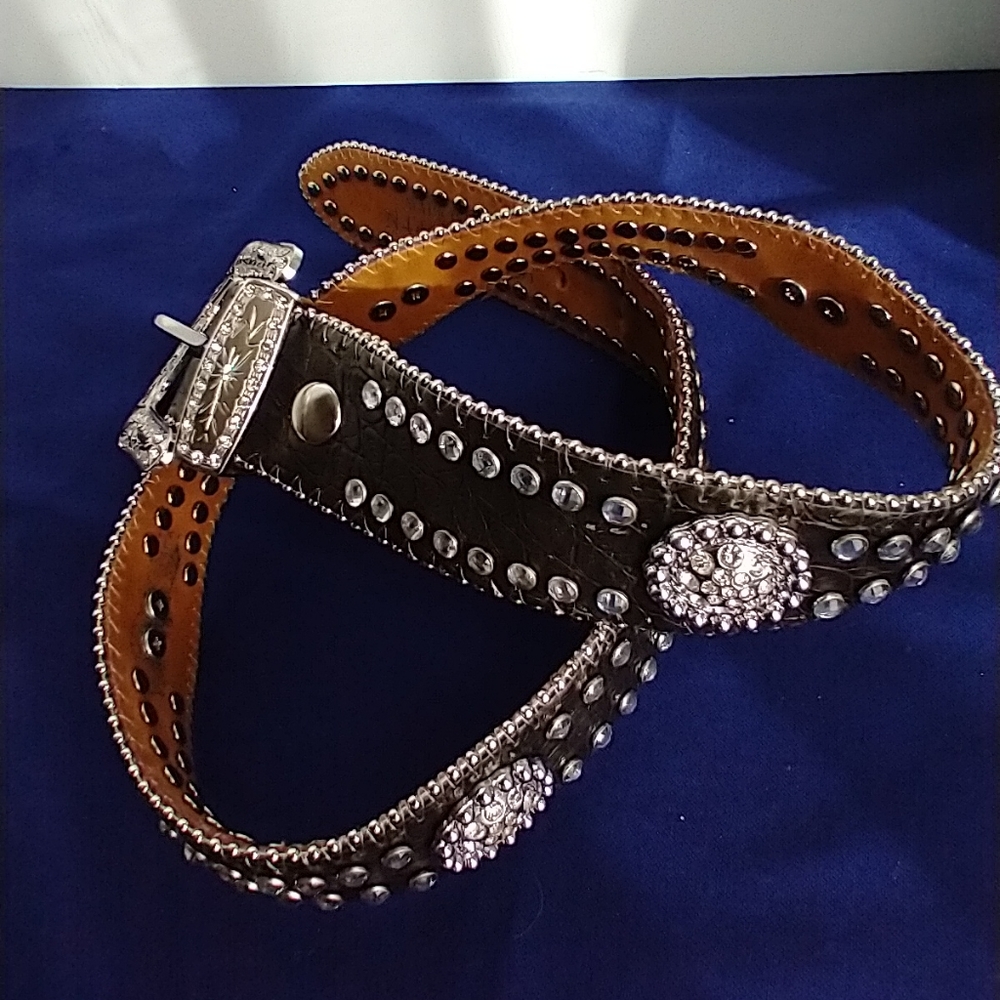 NOCONA Western Belt Blink Galore Size 26